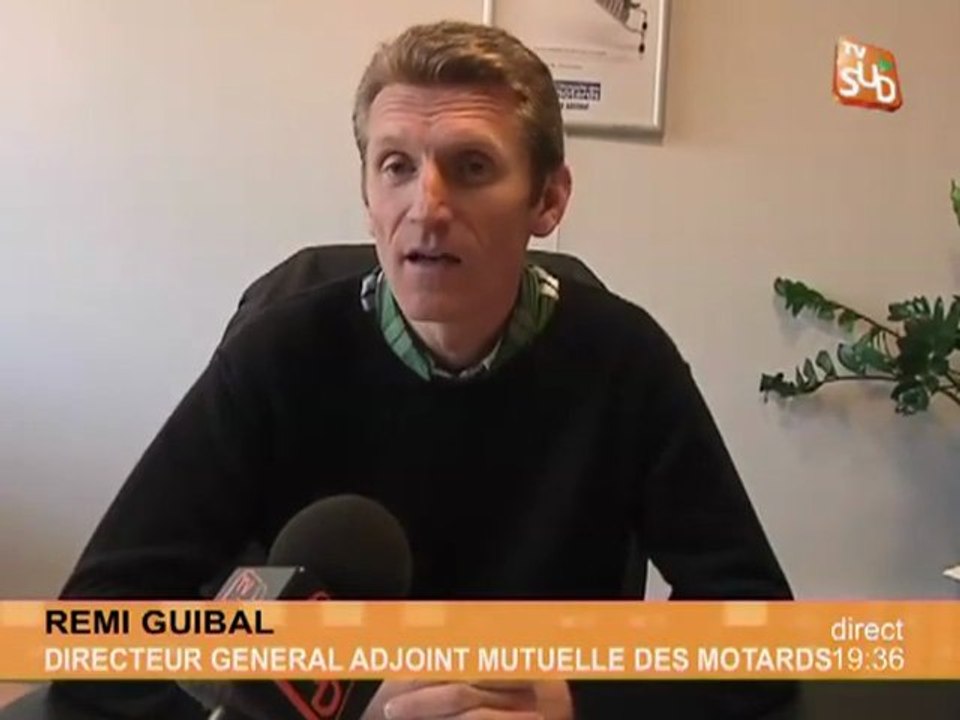 La Mutuelle des Motards en grève (Montpellier)