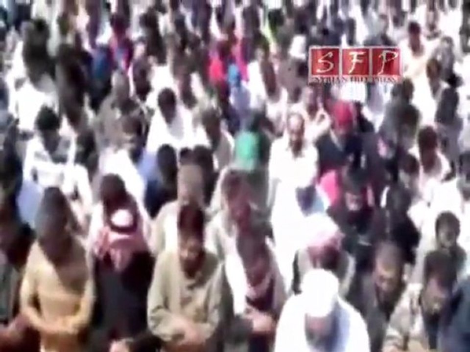 فري برس | إدلب جبل الزاوية تشييع الشهيد عباس الشيخ14-8-2011