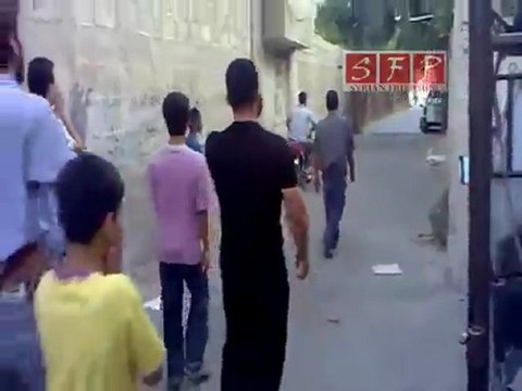 فري برس | حي القابون الأحد ج لن نركع 12-8-2011