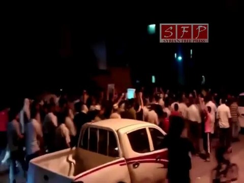 فري برس | دمشق الزاهرة الجديدة مظاهرة جامع الأشمر 13-8-2011