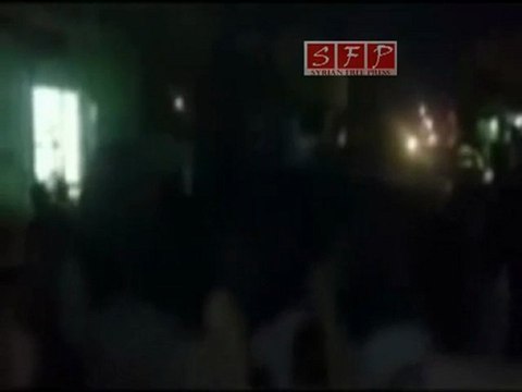 فري برس || إدلب سرمين مظاهرة بعد التراويح 13-8-2011