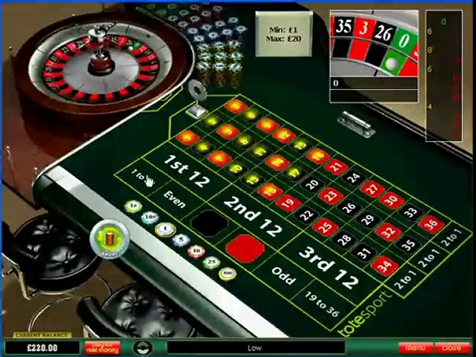 Roulette system