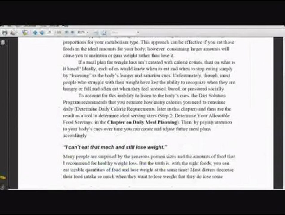 The Diet Solution Program Review from Isabel De Los Rios