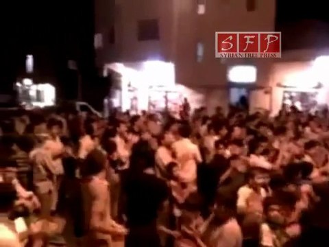 فري برس ادلب تفتناز مسائية نصرة للاذقية 15 رمضان 15 8 2011