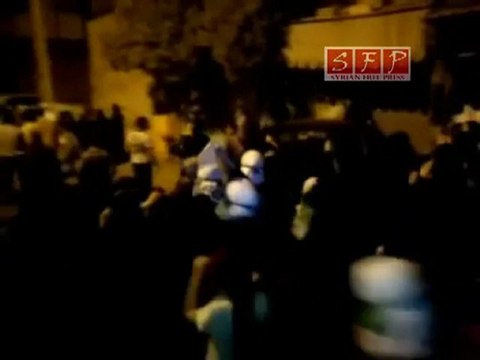 فري برس - دوما مظاهرة نسائية 15-8-2011