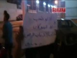 حلب حي الحمدانية مظاهرة أمام جامع الكاساني 15 8 2011