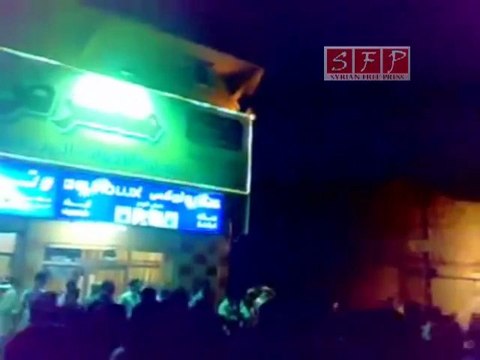 فري برس | حلب حي المرجة مظاهرة مسائية 14-8-2011