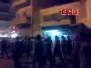 فري برس | حلب مظاهرة أبطال الفردوس بعد التروايح 5-8-2011