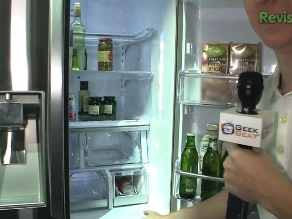 LG Refrigerators - CES 2012 - GeekBeat.TV