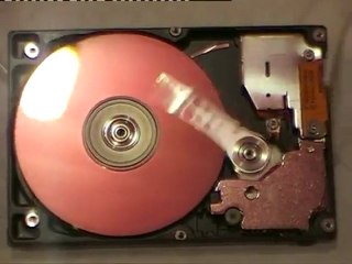 Spinning Hard Drive Speaker