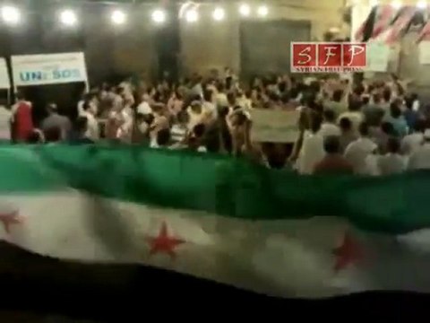 فري برس حمص باب هود 17 رمضان يوم بدر معركة الثبات و النصر 17 8 2011