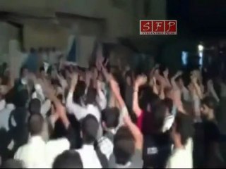 ادلب سرمين مظاهرات مسائية بعد صلاة التراويح 16 8 2011