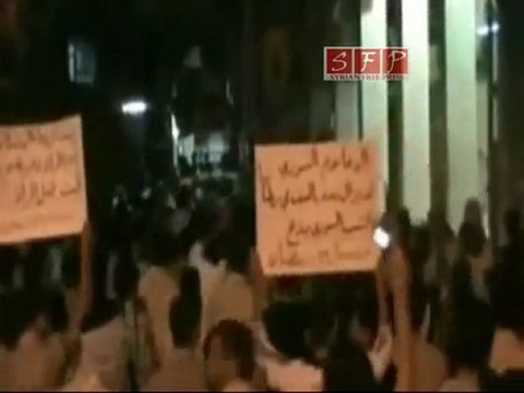 فري برس - دوما بعد الترويح مقطع مميز للإعلام 16-8-2011