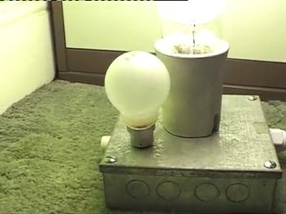 Massive Mercury Arc Light Bulb