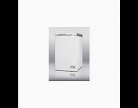 Manual Defrost Chest Freezer, Lid with Lock, White