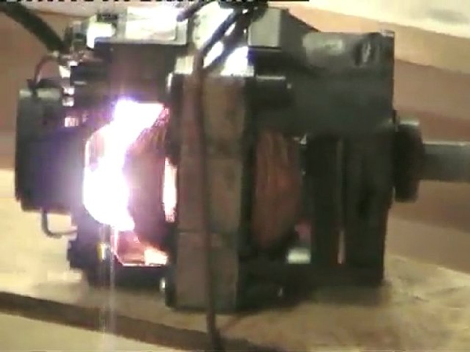 Lawn Mower Motor Fried With 2,000 Volts !