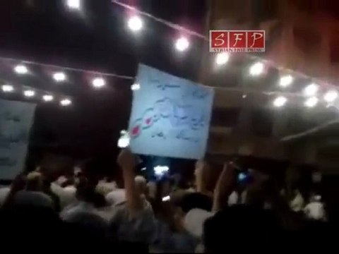 فري برس - دوما مظاهرة بعد الترويح 16-8-2011