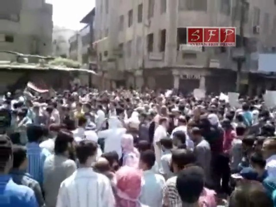 فري برس - دوما جمعة بشائر النصر 19-8-2011