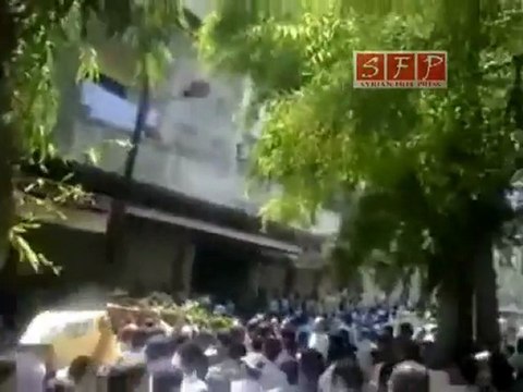 فري برس - حمص باب السباع جمعة بشائر النصر 19 رمضان 19-8-2011