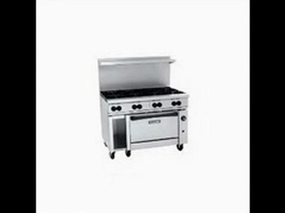 48 in Endurance Restaurant Range, 8 Burners, Convection Oven, NG