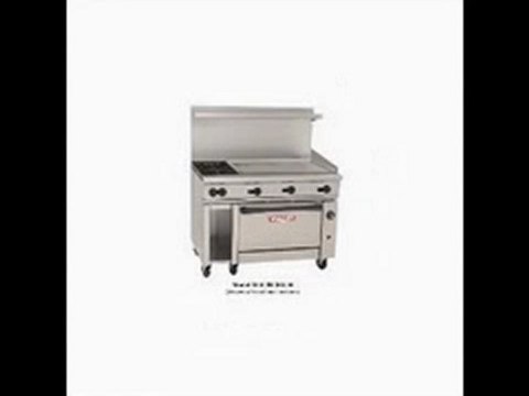 48-in Range w 2-Burner, 36-in Griddle & Standard Oven, NG