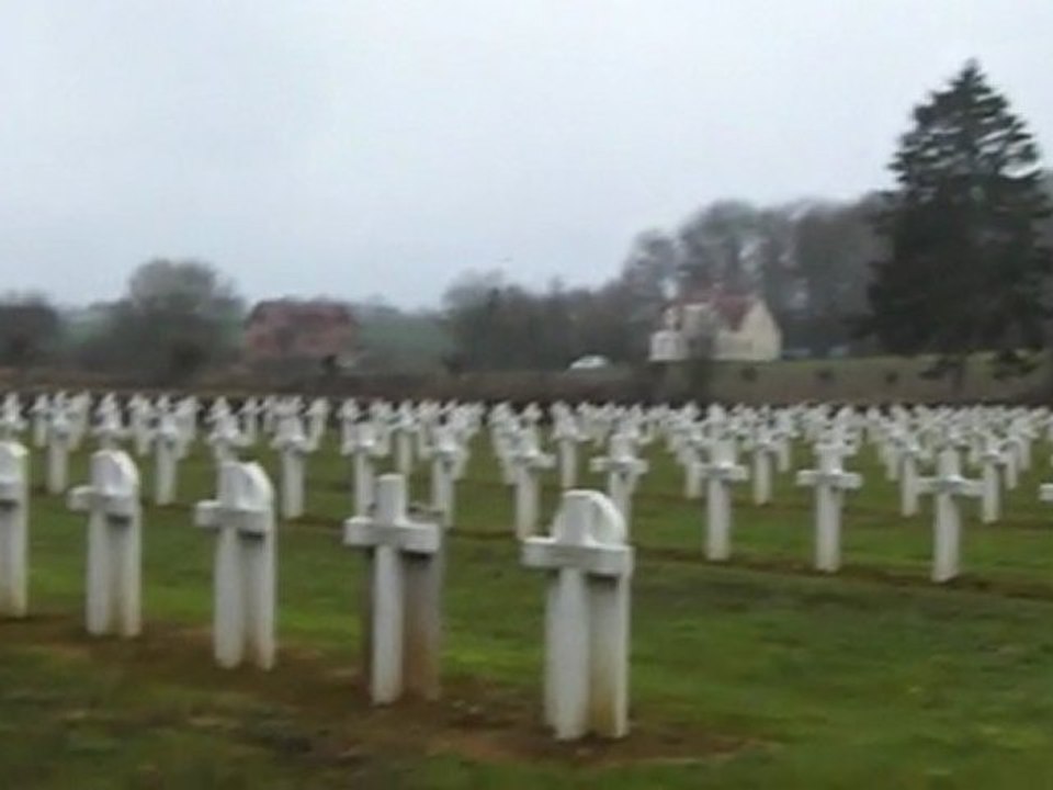 Nécropole nationale française de Dompierre 14-18 visite du 19.01.2012