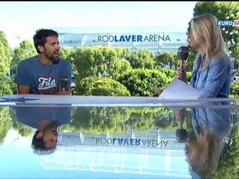 Tipsarevic'in yüzü gülüyor