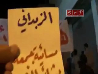 فري برس   هلت بشائر النصر من الزبداني 19 8 2011