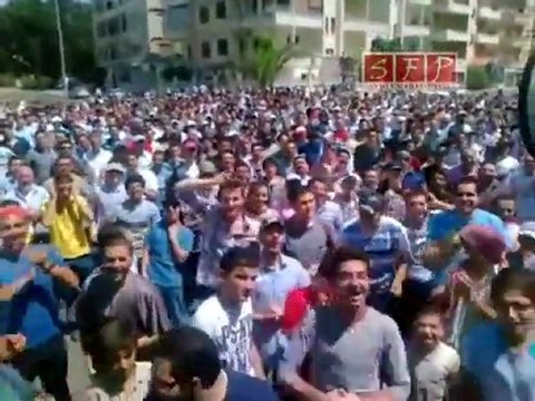 فري برس حمص- الانشاءات أغنية بدكم بشار جمعة بشائر النصر