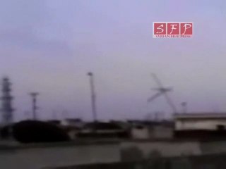 فري برس   حمص بابا عمرو اصوات رصاص وانفجرات صباح السبت 20 8 2011