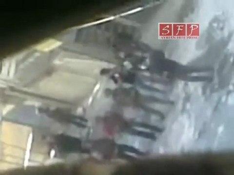 فري برس حرستا بشائر النصر إطلاق نار مباشرة على المتظاهرين 19 8 2011