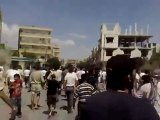 فري برس   حماة طريق حلب جمعة بشائر النصر 19 8 2011