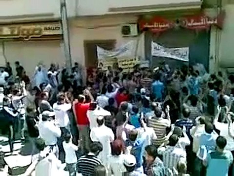 فري برس حمص جورة الشياح جمعة بشائر النصر 19 8 2011