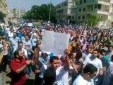 فري برس   حمص  الإنشاءات  أغنية ما في عنا للأبد  بشائر النصر 19 8 2011