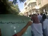 فري برس   معرة النعمان مظاهرات جمعة بشائر النصر 19 8 2011