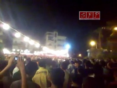 فري برس ريف دمشق حرستا أمسية 20 رمضان 20 8 2011