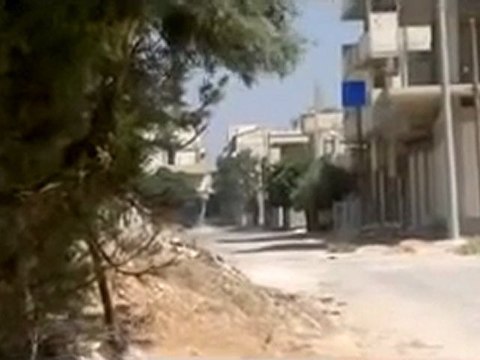 فري برس المدرعات تقصف باباعمرو 20 8 2011