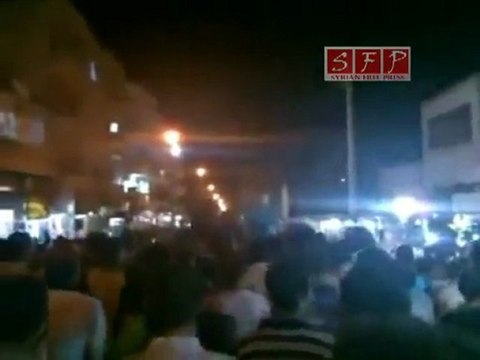 فري برس ادلب معرة النعمان مسائية 20 رمضان 20 8 2011