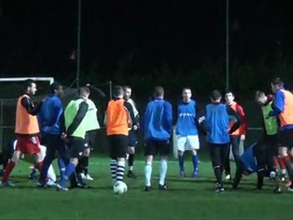Sable - PSG le dernier entrainement