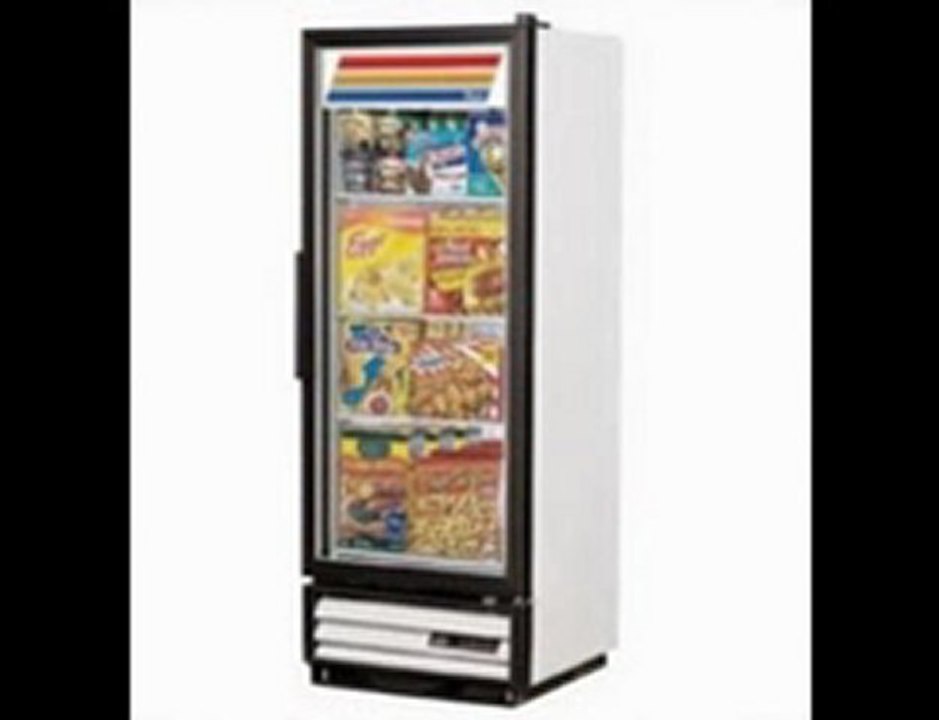 True Single Left-Hinged Door White Freezer