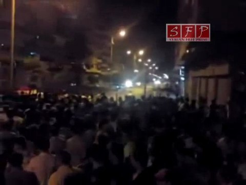 فري برس مظاهرة زليارية حاشدة حمص شارع الملعب 21 8 2011
