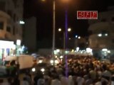 فري برس   مظاهرة مدينة ادلب رمضان بعد كلمة الأسد 21 8 2011