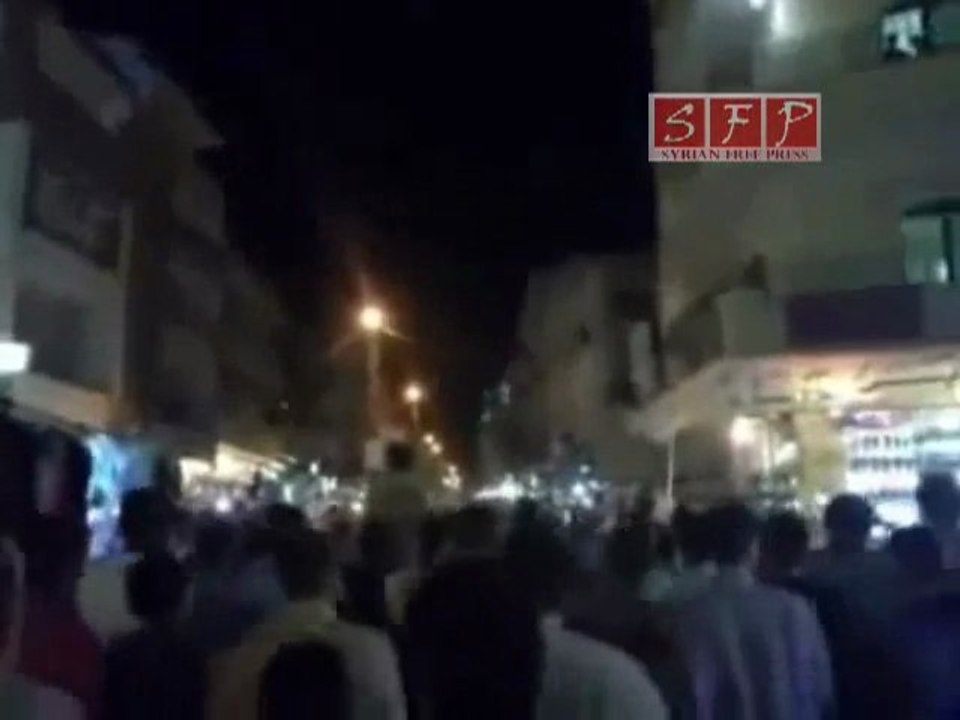 فري برس   ادلب معرة النعمان مسائية معرة النعمان 21 8 2011