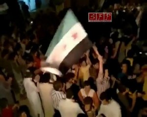 فري برس   إدلب جبل الزاوية مسائية بعد التراويح 22 8 2011