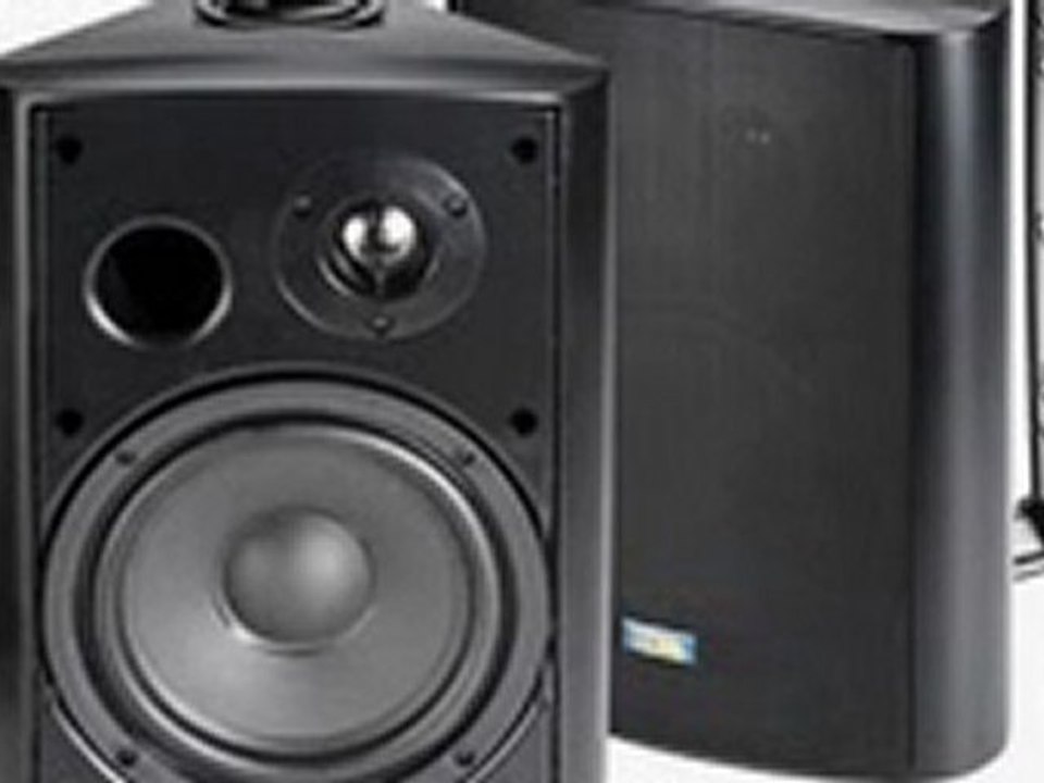 TIC ASP-120B Architectural Series 120-Watt Exterior Patio Speakers