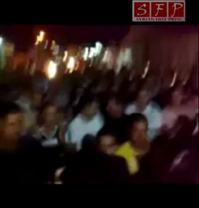 فري برس   قلعة المضيق مظاهرة ردا على خطاب بشار الفسد21 رمضان 21 8 2011