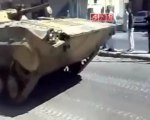 فري برس   حوران الحراك دبابات الجيش في الحراك 20 8 2011