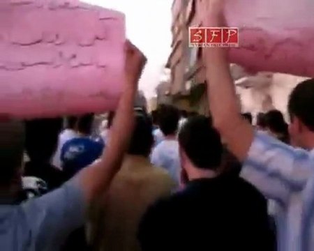 فري برس مظاهرة حاشدة في حي القدم عسالي 21 8 2011