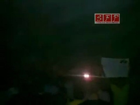 فري برس حوران داعل مظاهرة مسائية 22 8 2011