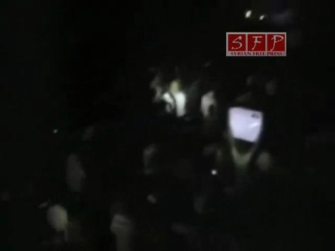 فري برس الحلقة 22 من مسلسل اسقاط النظام في داعل 22 8 2011